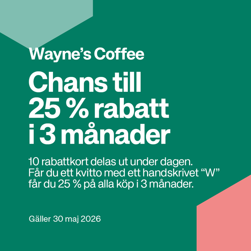 Centrumfestivalen Wayne’s Coffee